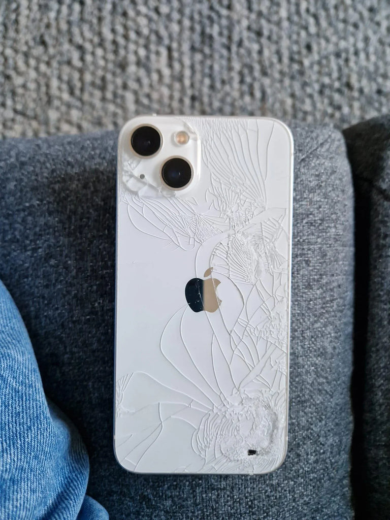 Is it ok to use your iPhone if the back glass is broken?