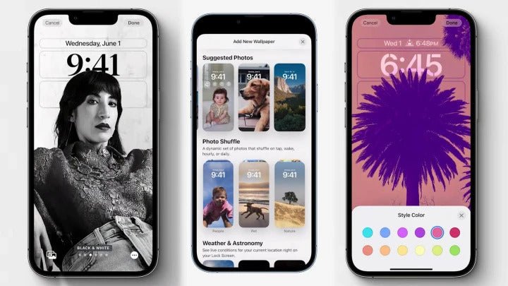 iOS 16 is reimaging our phone lock screens