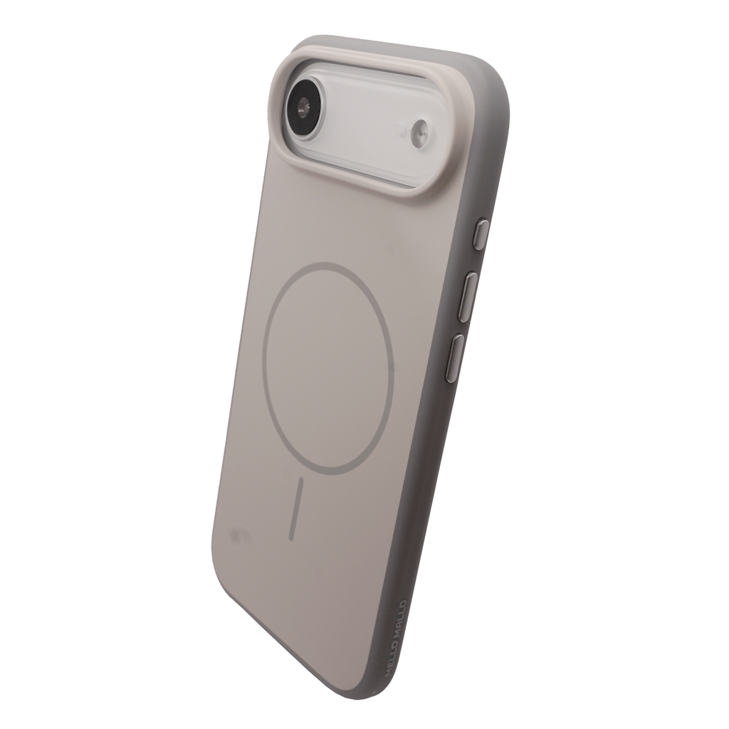 Matt Touch MagSafe White Case for iPhone 17 Series