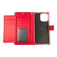 Simply Roar Mag Assemble Diary Case Red for iPhone 16/Plus/Pro/Pro Max