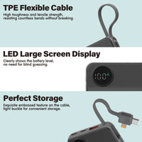 Choetech 10000mAh MagSafe Black Power Bank