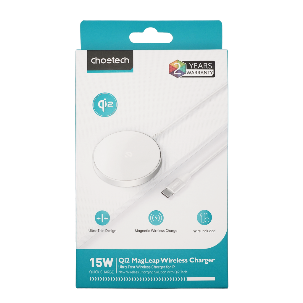 Choetech Qi2 MagSafe Wireless Charging Pad