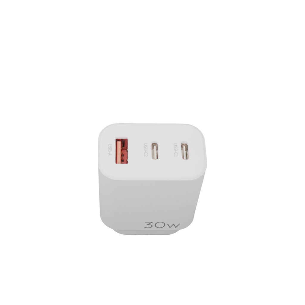Oscar GaN 30W CCA Wall Charger White