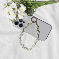 Crystal Green Wristlet Strap