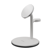 Choetech Duo 3 in 1 MagSafe Stand Charger White