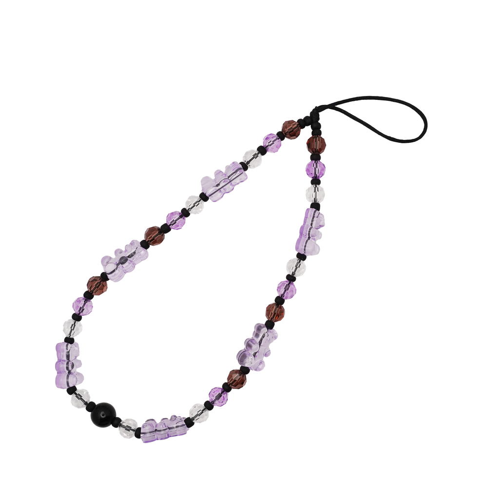 Gummy Crystal Purple Strap
