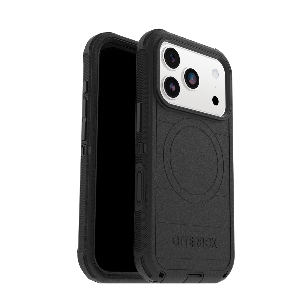 Defender Pro MagSafe Black Case for iPhone 17 Series