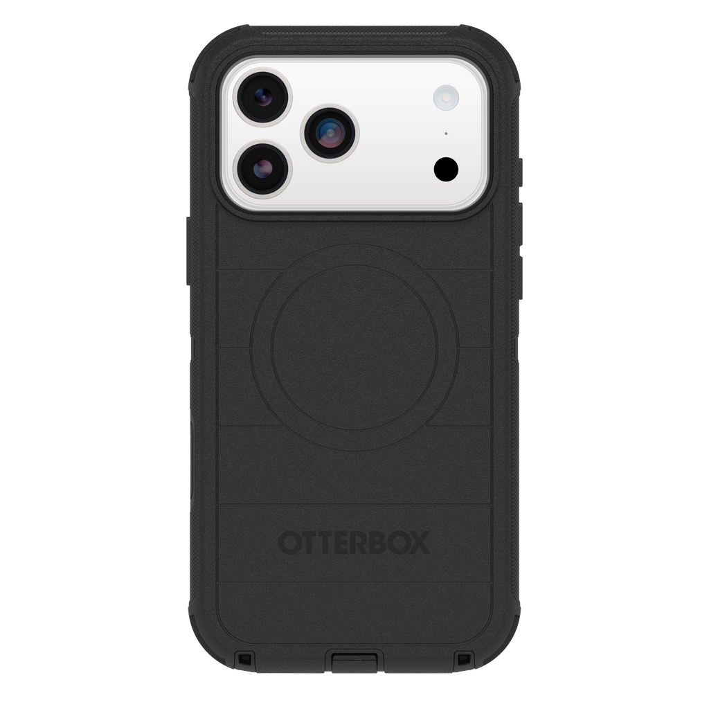 Defender Pro MagSafe Black Case for iPhone 17 Series