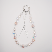 Jewel Pink Wristlet Strap