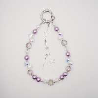 Jewel Purple Wristlet Strap