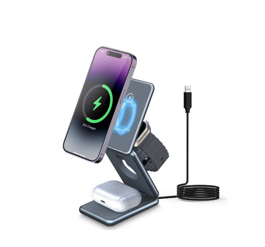 Apple wireless charging station 3 in 1 hotsell