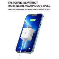 [Gift Under $50] 40W PD Dual Port USB C Fast Wall Charger Power Adapter For iPhone 15 / Pro / Pro Max / Plus Samsung Galaxy S21 / S22 / S23 Ultra & Rotatable 1m 60W Type-C to C Cable [Online Exclusive]