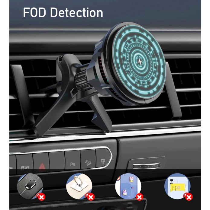 Callstel Autohalterung: Kfz-Smartphone-Halterung & Ladegerät, MagSafe- und  Qi-kompatibel, 15 W (Autohalterung mit MagSafe)