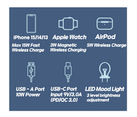 Oscar Magsafe 4 in 1 Wireless Charging Station Wood