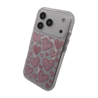 Heart MagSafe Pink Case for iPhone 17 Series