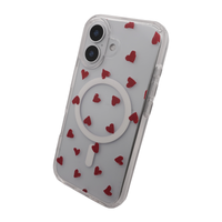Heart MagSafe Red Case for iPhone 17 Series