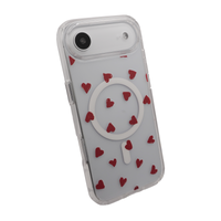Heart MagSafe Red Case for iPhone 17 Series