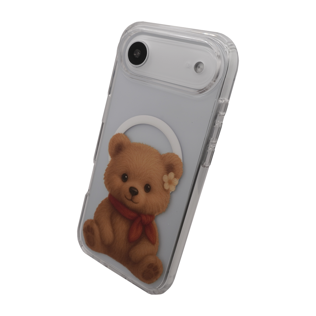 Teddy Bear MagSafe Case for iPhone 17 Series