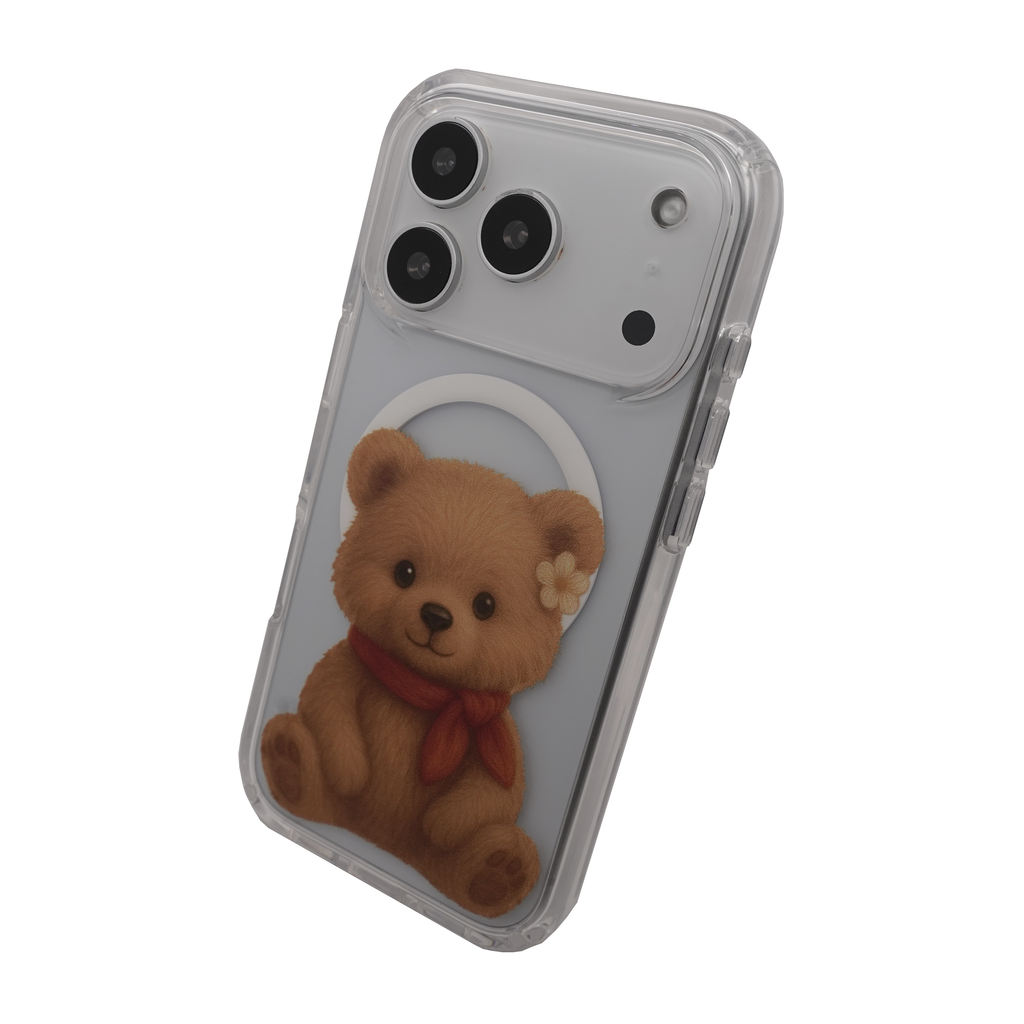 Teddy Bear MagSafe Case for iPhone 17 Series