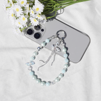 Velvet Blue Wristlet Strap