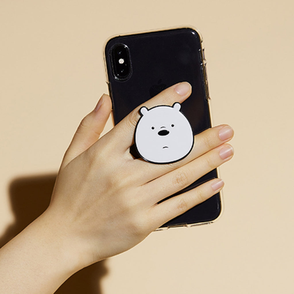 Griptok We Bare Bears Icebear Phone Grip Holder