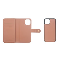 Oscar Leather Double Detachable Case with MagSafe for iPhone 14