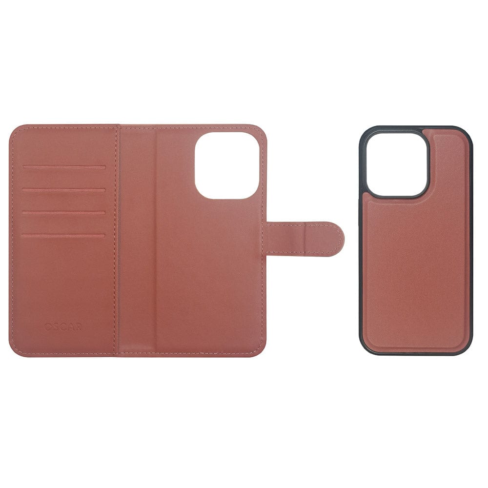 Oscar TwoTone Detachable Wallet Case with MagSafe for iPhone 14 / 14 Plus / 14 Pro / 14 Pro Max