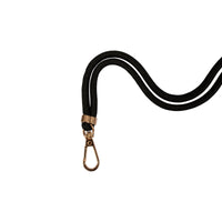 Oscar Black Phone Lanyard