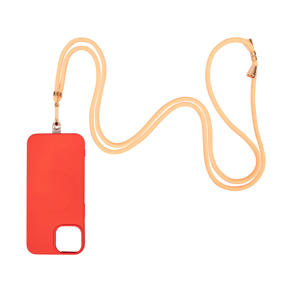 Oscar Orange Phone Lanyard