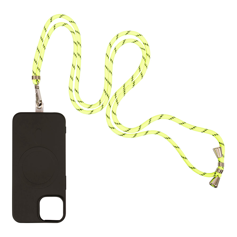 Oscar Neon Yellow Phone Lanyard