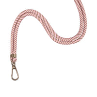 Oscar Striped Pink Phone Lanyard