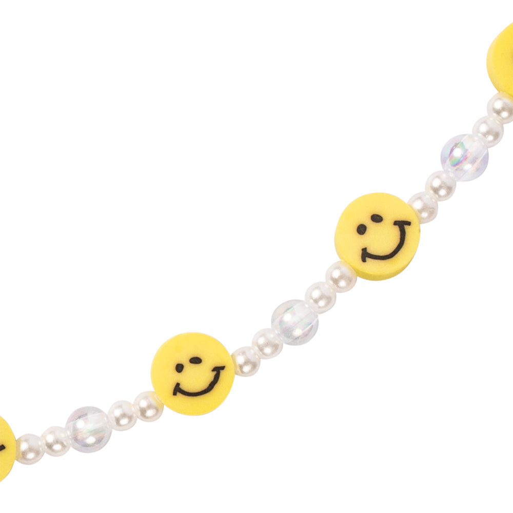 Oscar Daisy Smiley Pearl Phone Charm