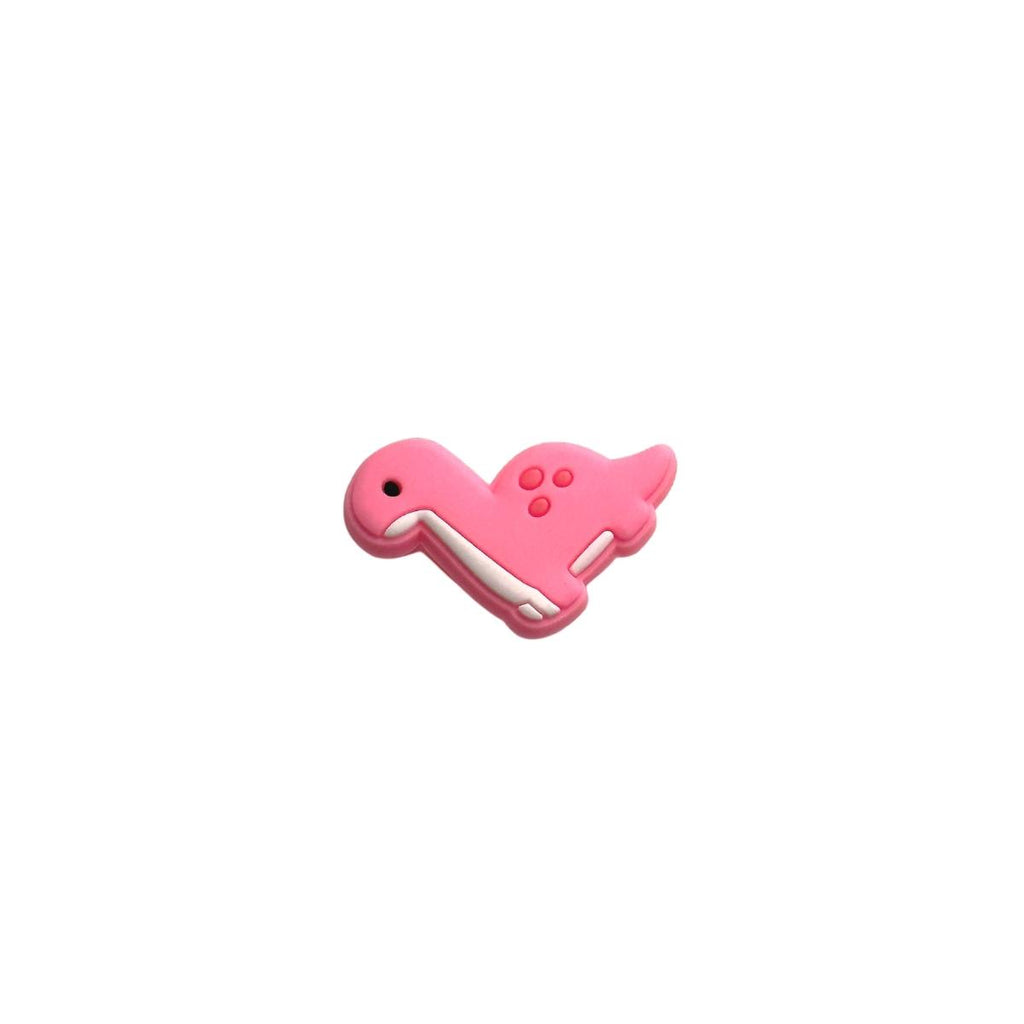 Pink dinosaur&White skeleton& Shark -Charms for shoe decoration and phone case:3 pieces pack #22