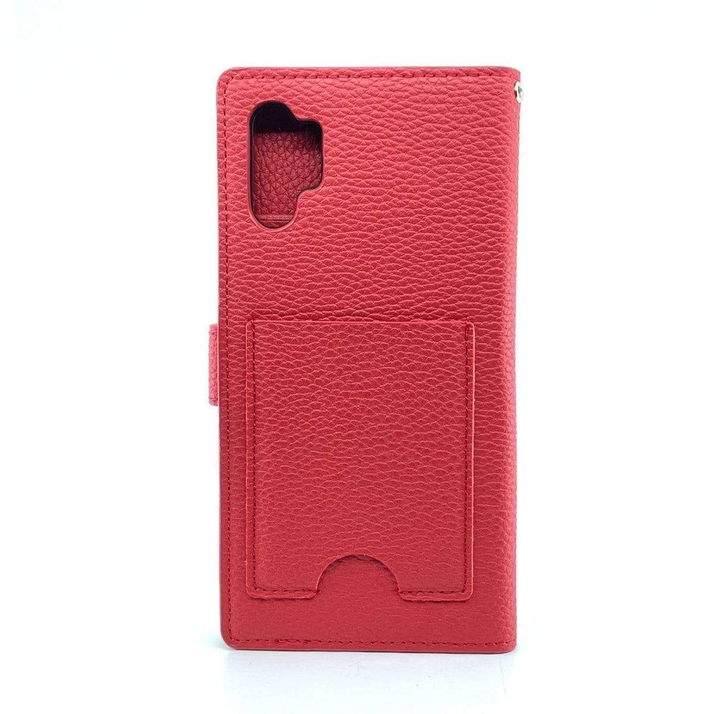 Oscar Cameo Diary Case for Samsung Galaxy Note 10 Plus (Red)