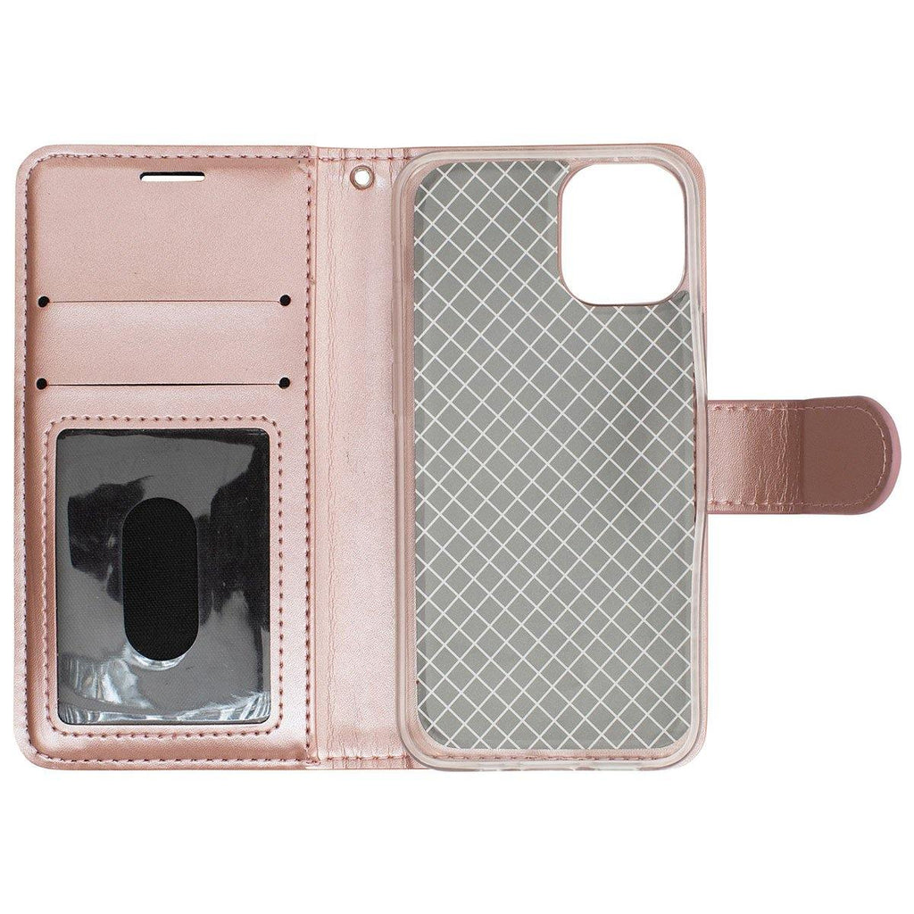 Oscar Vegan Leather Wallet Case for iPhone 12 Mini