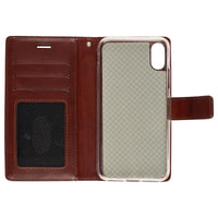 Oscar Vegan Leather Wallet Case for iPhone X/XS