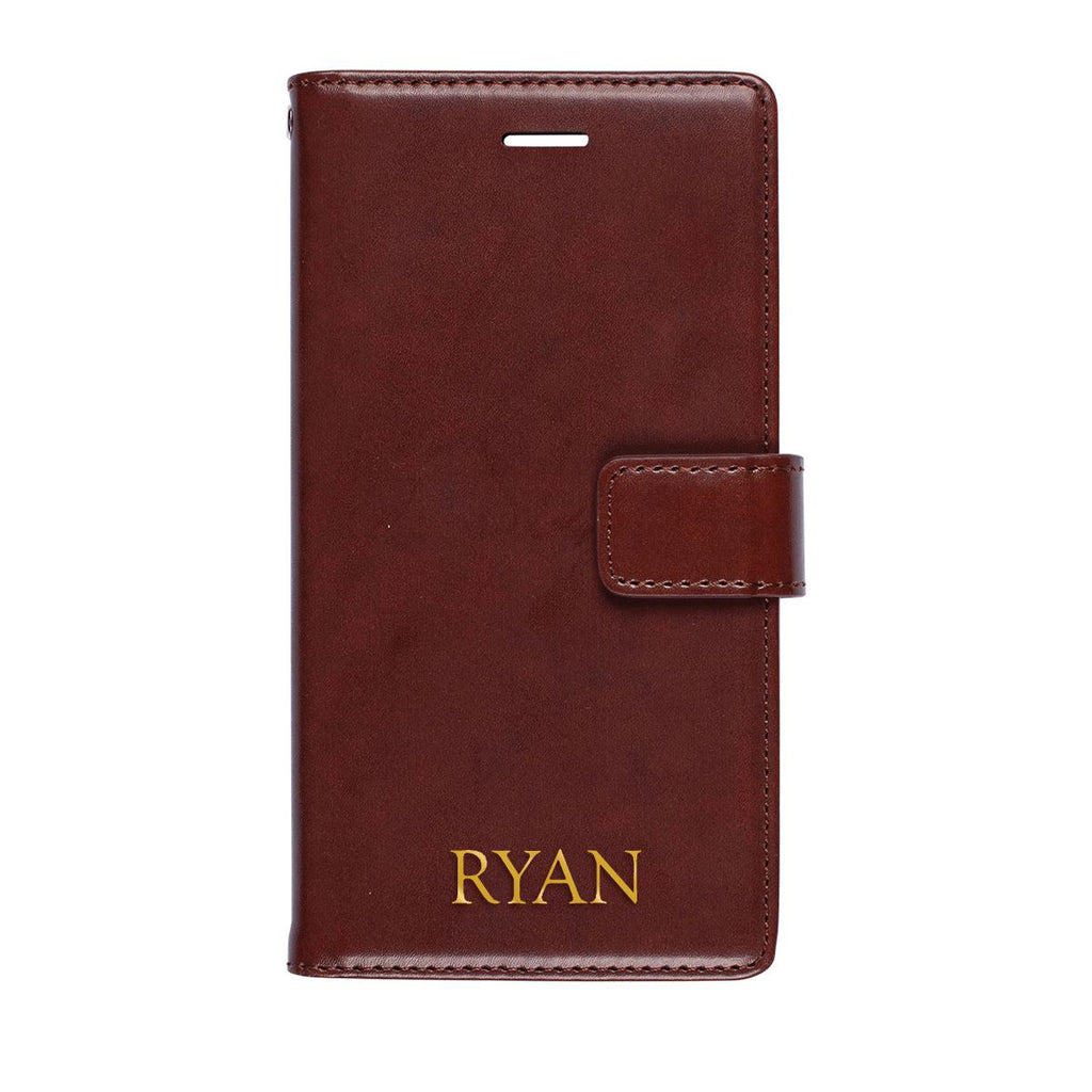 Oscar Vegan Leather Wallet Case for iPhone X/XS