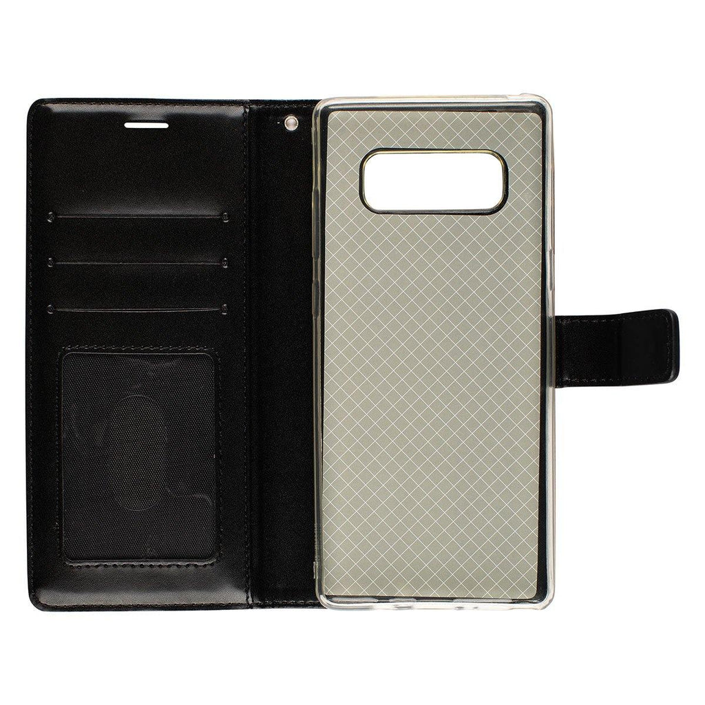 Oscar Vegan Leather Wallet Case for Samsung Galaxy Note 8