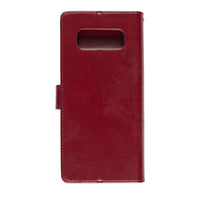 Oscar Vegan Leather Wallet Case for Samsung Galaxy Note 8