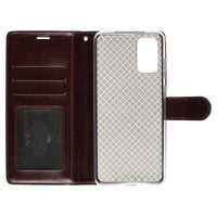 Oscar Vegan Leather Wallet Case for Samsung Galaxy S20 Plus