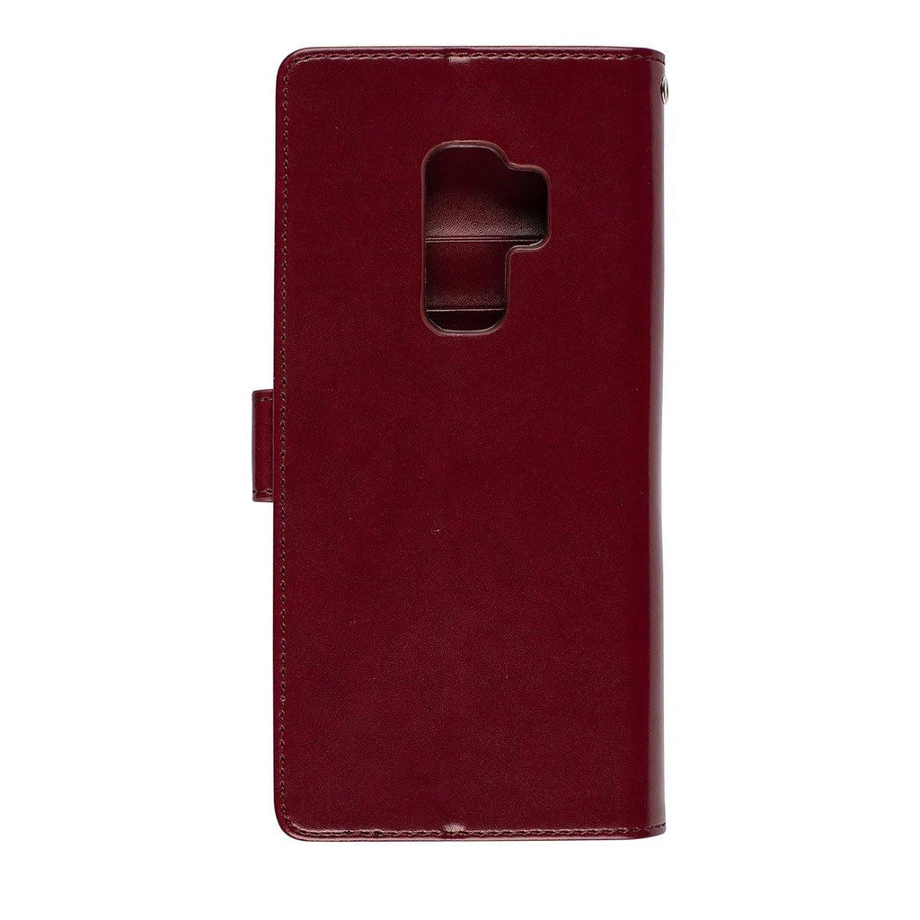 Oscar Vegan Leather Wallet Case for Samsung Galaxy S9 Plus