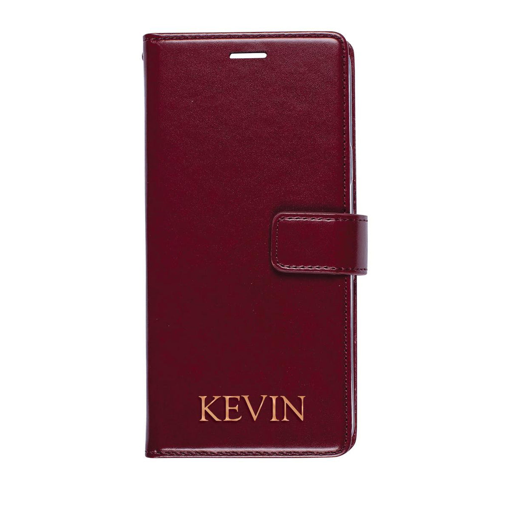 Oscar Vegan Leather Wallet Case for Samsung Galaxy S9 Plus