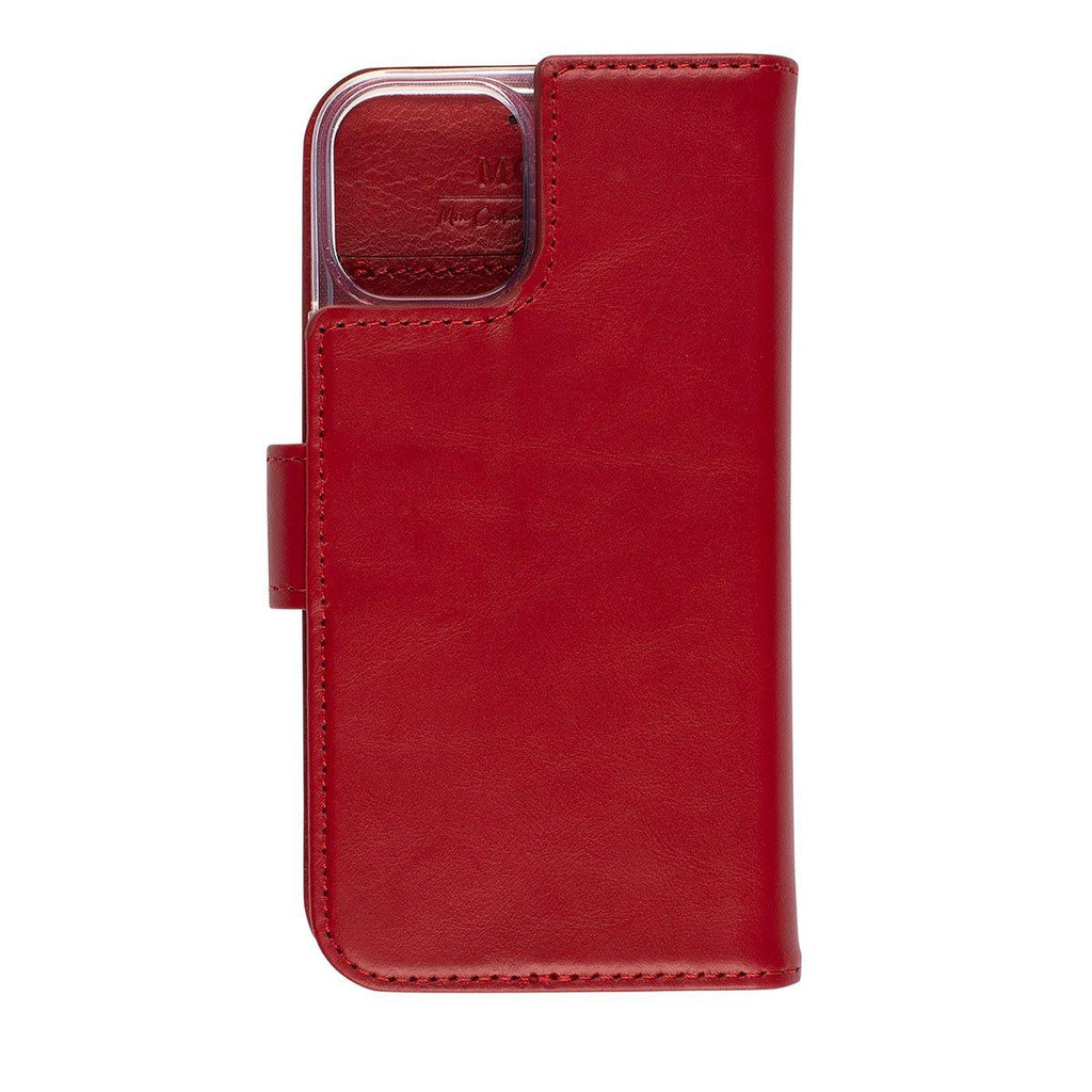 Oscar Genuine Leather Wallet Case for iPhone 12 Mini