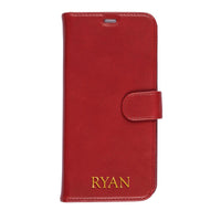 Oscar Genuine Leather Wallet Case for iPhone XS Max