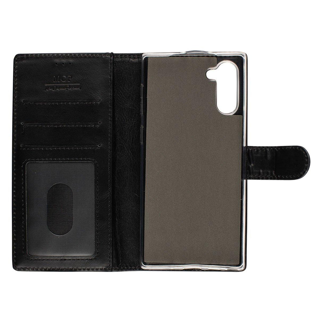 Oscar Genuine Leather Wallet Case for Samsung Galaxy Note 10