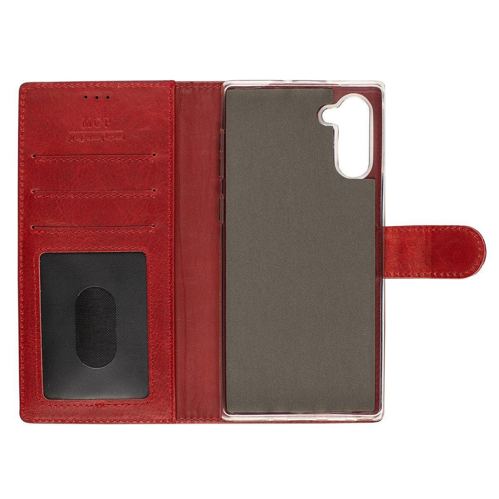 Oscar Genuine Leather Wallet Case for Samsung Galaxy Note 10