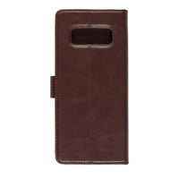 Oscar Genuine Leather Wallet Case for Samsung Galaxy Note 8