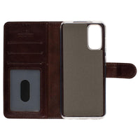 Oscar Genuine Leather Wallet Case for Samsung Galaxy S20