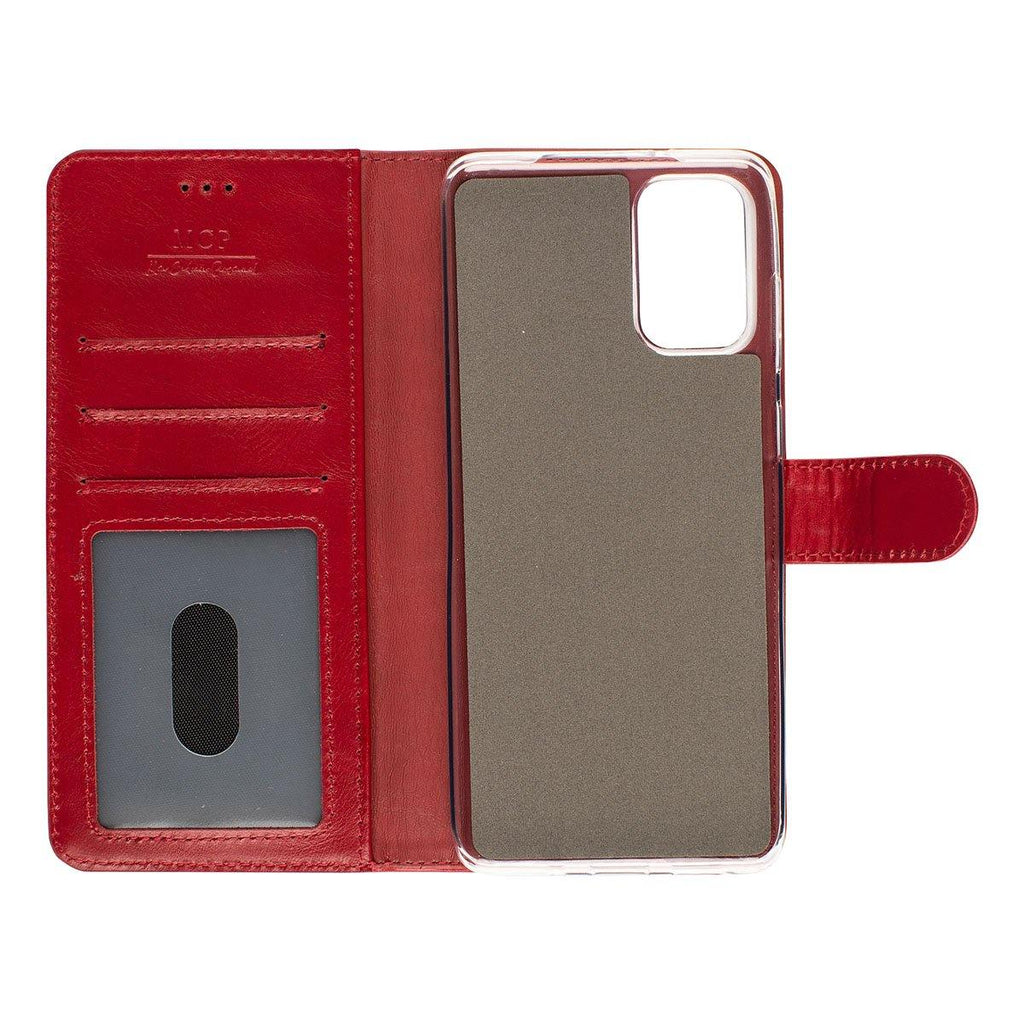 Oscar Genuine Leather Wallet Case for Samsung Galaxy S20 Plus