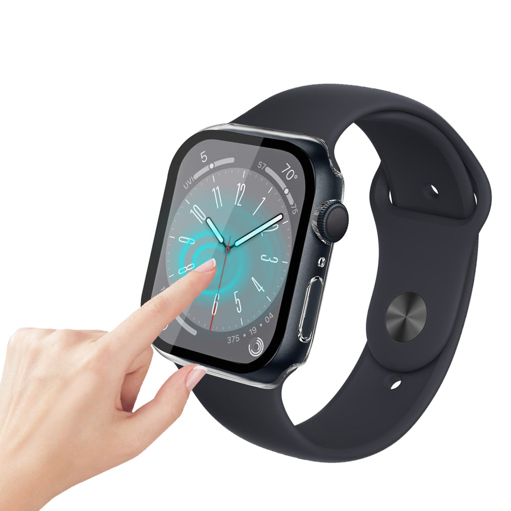 Oscar Tempered Glass Case for Apple Watch (40mm/41mm)/44mm/45mm)